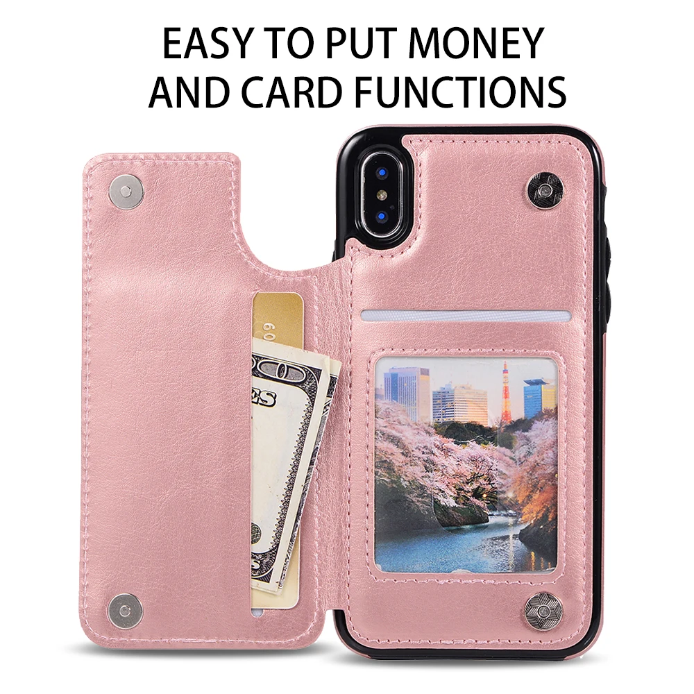 Luxury Wallet Cover For iPhone 6 6s 8 7 Plus X XR XS MAX Fundas Soft Silicone Case Leather Cases Capinha For iphone 8plus
Luxury Wallet Cover For iPhone 6 6s 8 7 Plus X XR XS MAX Fundas Soft Silicone Case Leather Cases Capinha For iphone 8plus