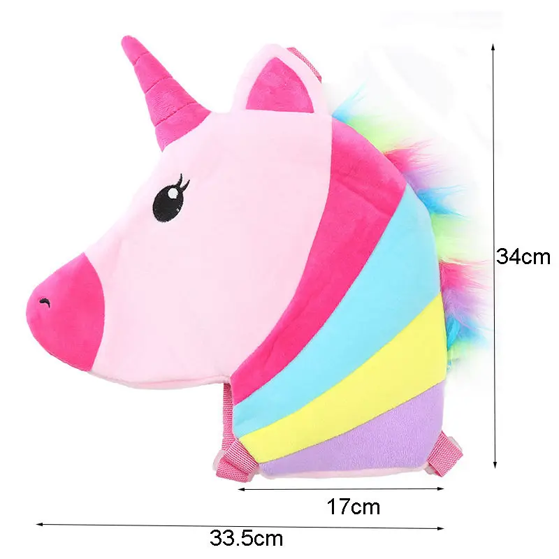 Cartoon Rainbow Unicorn Kids School Bags for Girls Soft Plush Kids Bag Kindergarten Toddler Children School Backpack for boys
Cartoon Rainbow Unicorn Kids School Bags for Girls Soft Plush Kids Bag Kindergarten Toddler Children School Backpack for boys