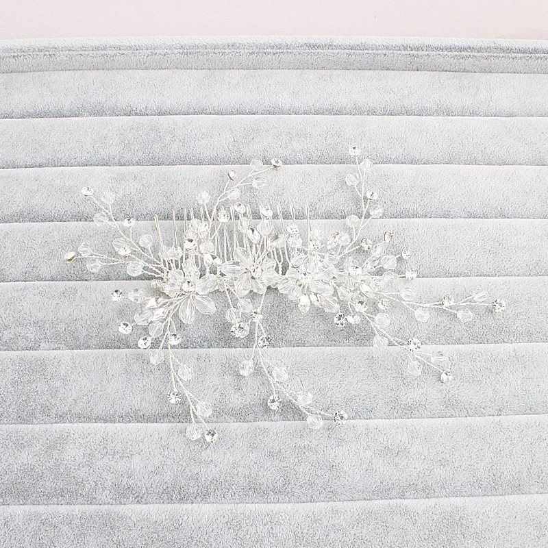 1PC New Bridal Hair Comb Head Jewel Crystal Rhinestone Bride Hairpin Clip Headband For Woman Barrettes Hair Ornament For Wedding
1PC New Bridal Hair Comb Head Jewel Crystal Rhinestone Bride Hairpin Clip Headband For Woman Barrettes Hair Ornament For Wedding