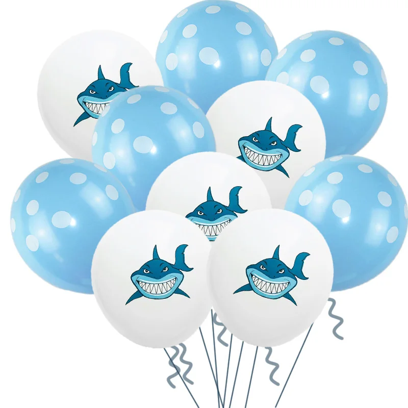 12Inch 10Pcs Shark Latex Balloon Combination Ball Baby Shower Air Balloon Wedding Birthday Party Decoration Balloon
12Inch 10Pcs Shark Latex Balloon Combination Ball Baby Shower Air Balloon Wedding Birthday Party Decoration Balloon