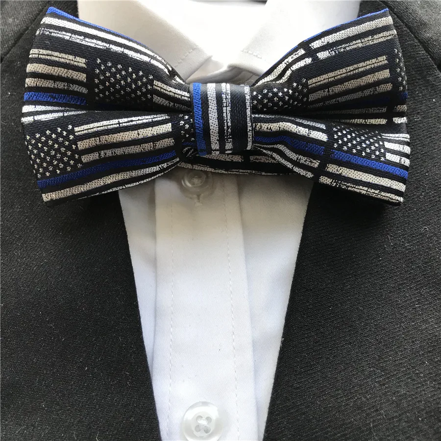 Designer Adult Men US Flag Embroidered Bowtie Blue Stripes Stars USA Flags Tuxedo Butterfly Bow Ties High Quality Woven
Designer Adult Men US Flag Embroidered Bowtie Blue Stripes Stars USA Flags Tuxedo Butterfly Bow Ties High Quality Woven