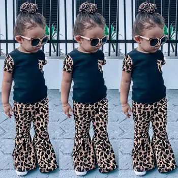 2PCS Toddler Kids Baby Girl Leopard Patchwork Clothes T-shirt Top Bell Bottom Pants 2019 Soft Comfortable Outfits Set
2PCS Toddler Kids Baby Girl Leopard Patchwork Clothes T-shirt Top Bell Bottom Pants 2019 Soft Comfortable Outfits Set