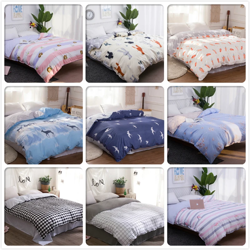 New Soft Cotton 1pcs Duvet Cover Bedding Bag Kids Child Single Twin Queen King Size Quilt Comforter Case 150x200 180x220 220x240
New Soft Cotton 1pcs Duvet Cover Bedding Bag Kids Child Single Twin Queen King Size Quilt Comforter Case 150x200 180x220 220x240
