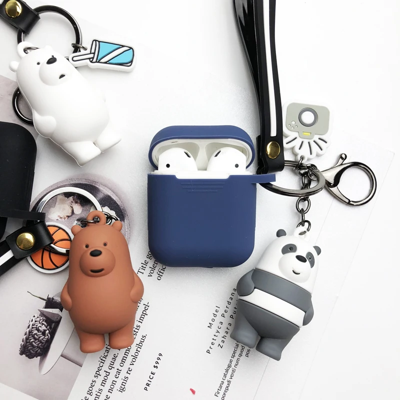 Cute cartoon US we bear Bears Basketball Silicone Keychain Bluetooth Wireless Earphone Case For Apple AirPods 1 2 Headset
Cute cartoon US we bear Bears Basketball Silicone Keychain Bluetooth Wireless Earphone Case For Apple AirPods 1 2 Headset