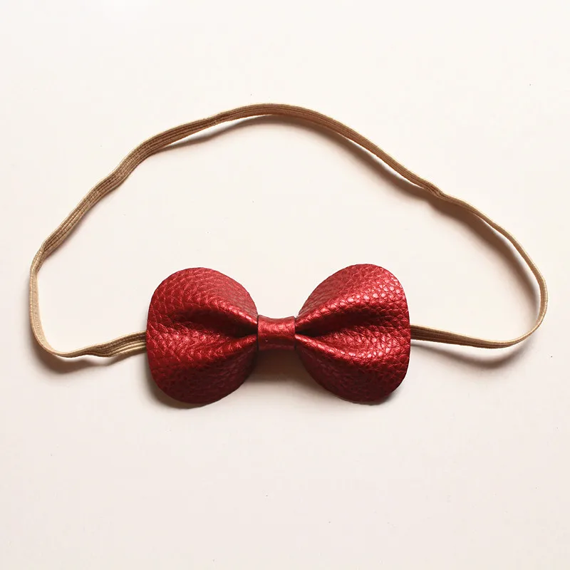Resale 1PCS Bows Hair PU Leather Texture Faux Leather Bowknot Hair Bands Elastic Bands Toddlers Modish Girls Hairbands Headbands
Resale 1PCS Bows Hair PU Leather Texture Faux Leather Bowknot Hair Bands Elastic Bands Toddlers Modish Girls Hairbands Headbands