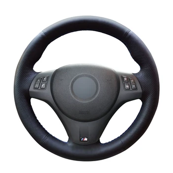 Black PU Artificial Leather Car Steering Wheel Cover for BMW M Sport M3 E90 E91(Touring) E92 E93 E87 E81 E82(Coupe) E88 X1 E84
Black PU Artificial Leather Car Steering Wheel Cover for BMW M Sport M3 E90 E91(Touring) E92 E93 E87 E81 E82(Coupe) E88 X1 E84