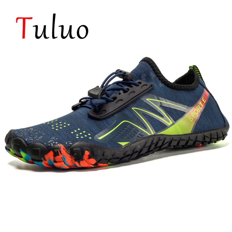 TULUO Summer Water Shoes Men Beach Sea Barefoot Five Fingers Sneakers Outdoor Swimming Unisex Light Skin Sock Striped Aqua Shoes
TULUO Summer Water Shoes Men Beach Sea Barefoot Five Fingers Sneakers Outdoor Swimming Unisex Light Skin Sock Striped Aqua Shoes