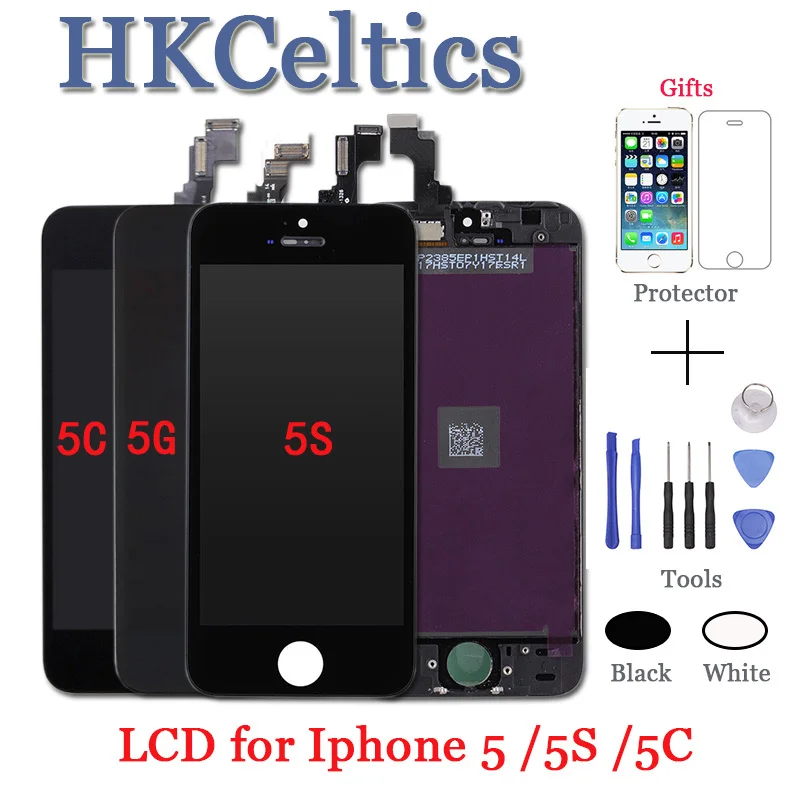 AAA Quality For iPhone 5S 5c LCD Display + Touch Screen Assembly 100% New Display LCD for iPhone 5 Screen with free tools 
AAA Quality For iPhone 5S 5c LCD Display + Touch Screen Assembly 100% New Display LCD for iPhone 5 Screen with free tools