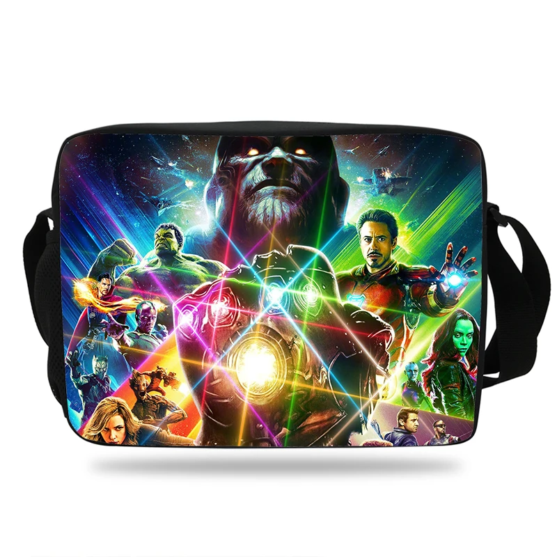 New The Avengers Infinity War Printing School Shoulder Messenger Bag For Kids Boys Girls Thanos Print Shoulder Bag For Children
New The Avengers Infinity War Printing School Shoulder Messenger Bag For Kids Boys Girls Thanos Print Shoulder Bag For Children