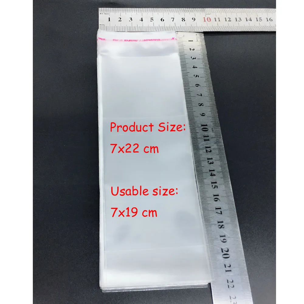 100pcs/Size 7x22cm-OPP-Clear-Seal-Self-Adhesive-Plastic-Jewelry-Packing-Bags
100pcs/Size 7x22cm-OPP-Clear-Seal-Self-Adhesive-Plastic-Jewelry-Packing-Bags