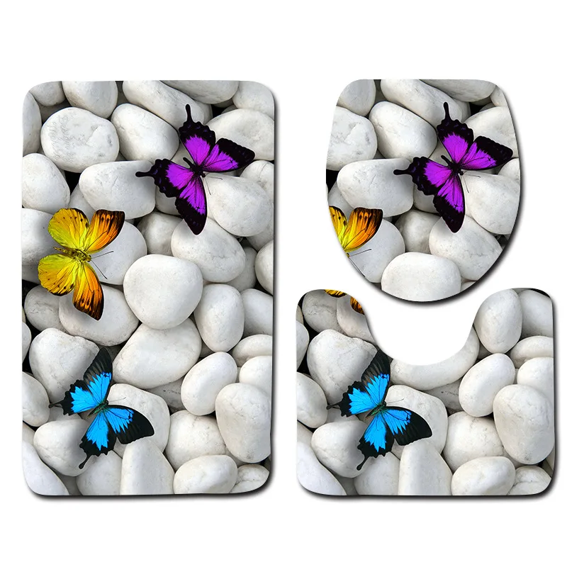 3pcs/set Bathroom Mat Set Beach Series Toilet Mats Anti Slip Soft Floor Bathroom Carpet Bath M
3pcs/set Bathroom Mat Set Beach Series Toilet Mats Anti Slip Soft Floor Bathroom Carpet Bath M