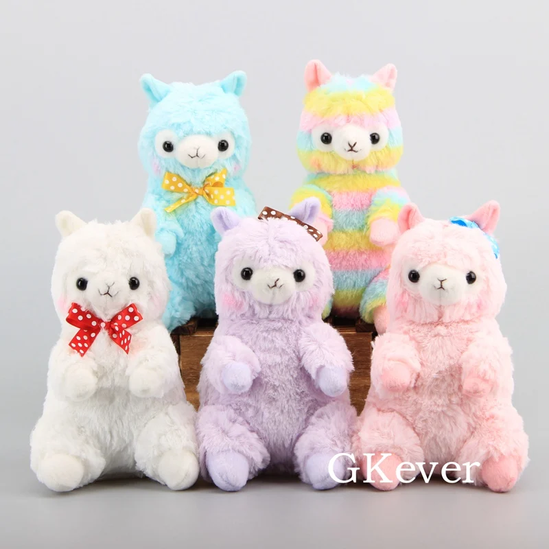 Japanese Cartoon 5 Colors Sitting Arpakasso Plush Toy Kawaii Rainbow Alpaca Soft Stuffed Animals 7" 18 CM Childrn Lovely Gift
Japanese Cartoon 5 Colors Sitting Arpakasso Plush Toy Kawaii Rainbow Alpaca Soft Stuffed Animals 7" 18 CM Childrn Lovely Gift