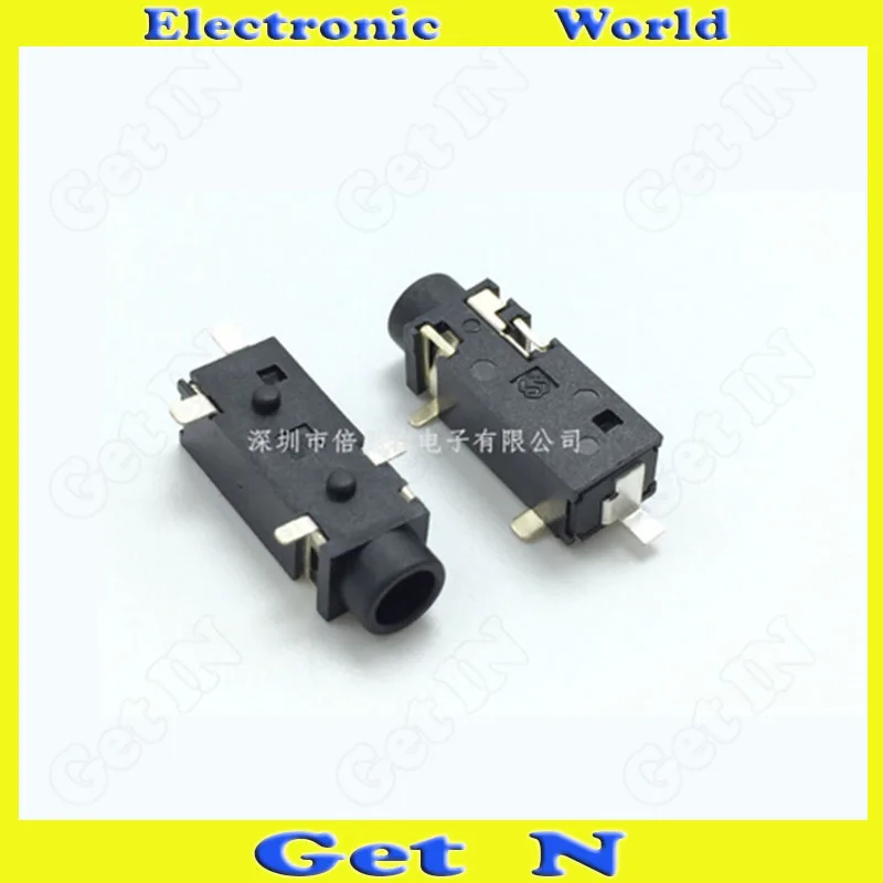 50pcs PJ-328 4Pins 3.5MM Stereo Earphone Headphone Connectors Socket PJ-328 SMD Connector
50pcs PJ-328 4Pins 3.5MM Stereo Earphone Headphone Connectors Socket PJ-328 SMD Connector