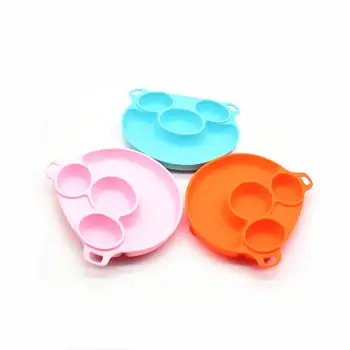 Cartoon Pig Silicone Placemat Feeding Tray BPA Free Suction Plates For Babies Kids 
Cartoon Pig Silicone Placemat Feeding Tray BPA Free Suction Plates For Babies Kids