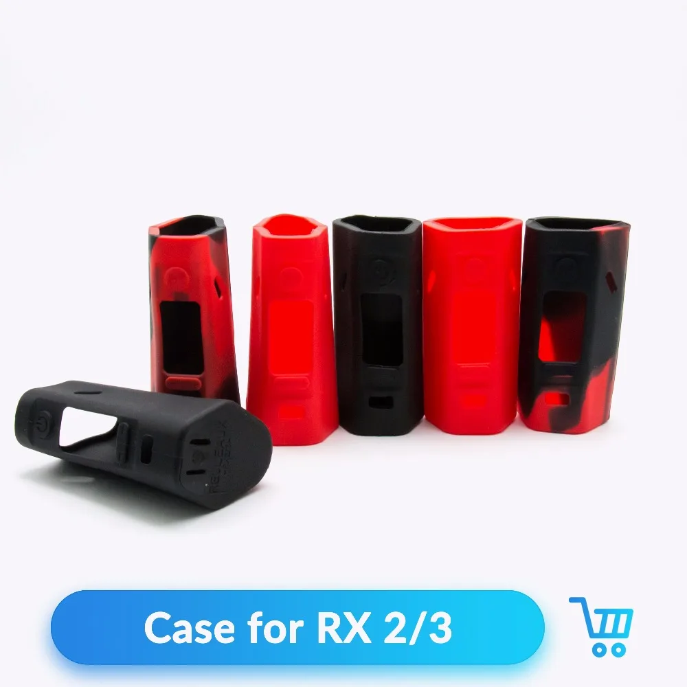 

Volcanee Vape Case for RX 2 3 TC 150W 200W Box Vape Mod DIY Tools E Cigarettes Accessories Silicon Soft Suit Skin Sleeve Cover