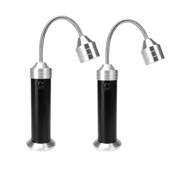 Lightweight 2Pcs Working Light Flexible Neck Flashlight Metal Battery Powered Small Torch High Quality working lamp
Lightweight 2Pcs Working Light Flexible Neck Flashlight Metal Battery Powered Small Torch High Quality working lamp