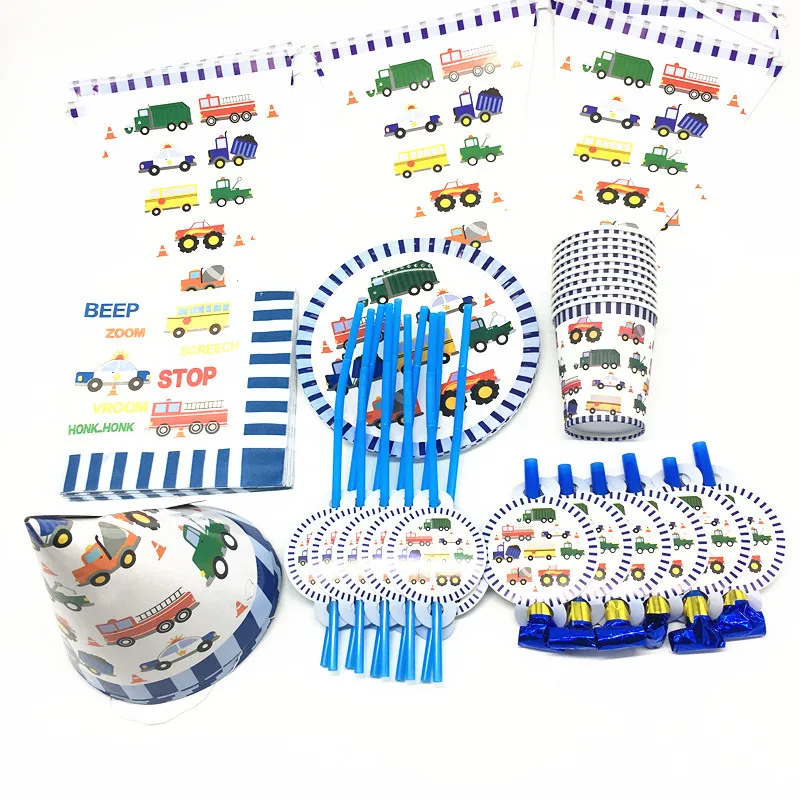 The little cars theme construction vehicle party supplies for boys children birthday party 63pcs/lot party supplies
The little cars theme construction vehicle party supplies for boys children birthday party 63pcs/lot party supplies