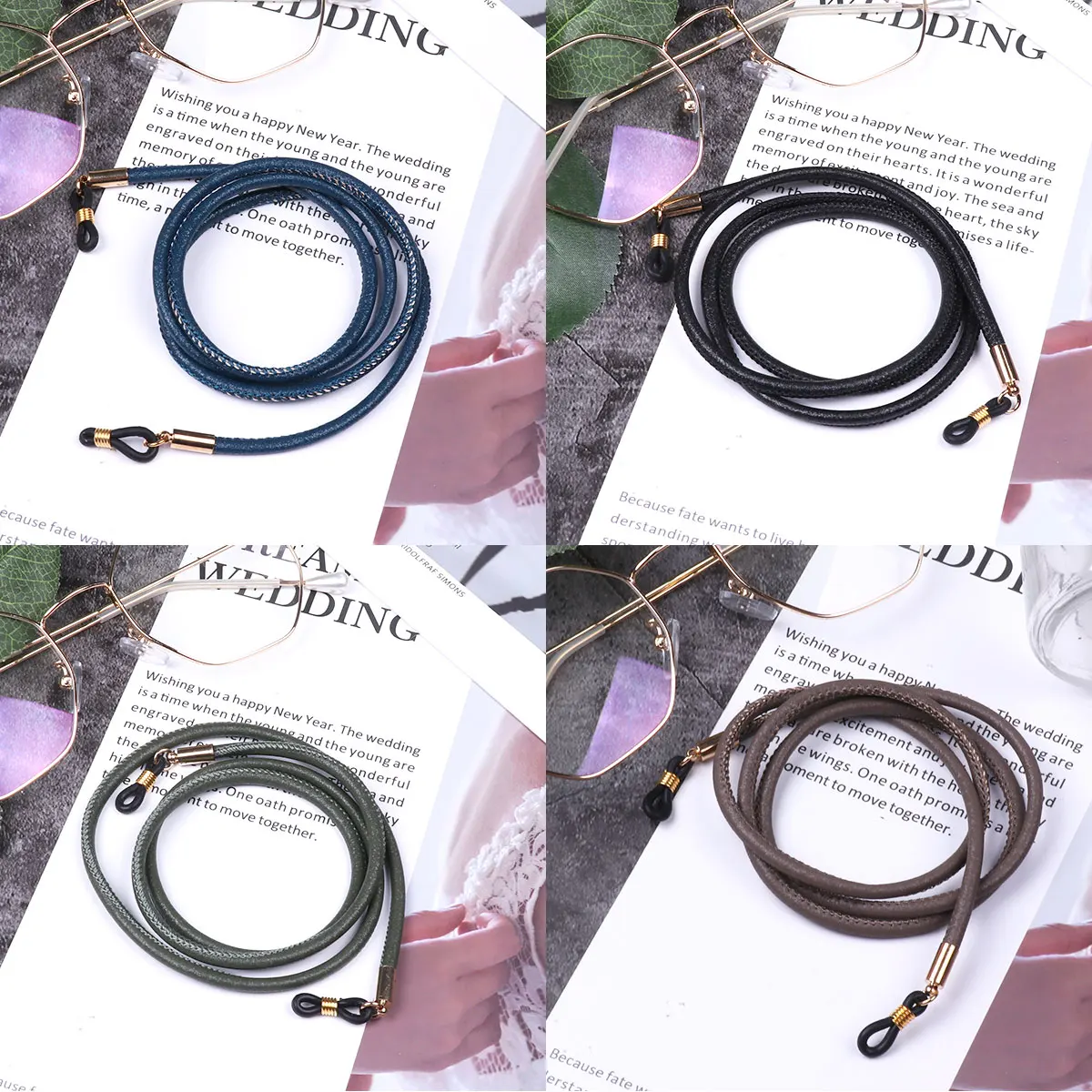 4Pcs 4 Color/Set Leather Glasses Strap Adjustable Sunglasses Chain Eyeglasses Rope Eyeglass Lanyard Holder Eyewear Retainer Cord
4Pcs 4 Color/Set Leather Glasses Strap Adjustable Sunglasses Chain Eyeglasses Rope Eyeglass Lanyard Holder Eyewear Retainer Cord