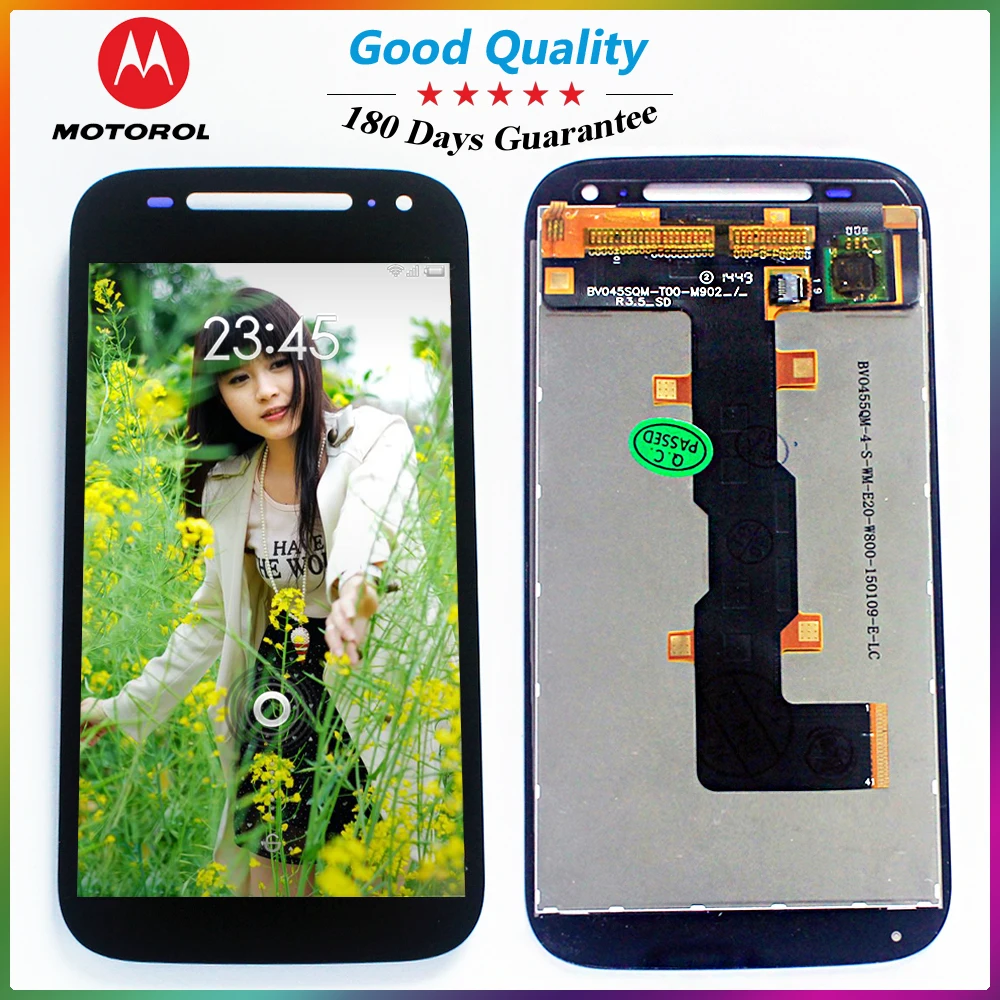 100% Tested LCD Display For Motorola Moto E2 4.5 inch touch screen Digitizer Assembly E2 960*540 with Free Tools
100% Tested LCD Display For Motorola Moto E2 4.5 inch touch screen Digitizer Assembly E2 960*540 with Free Tools