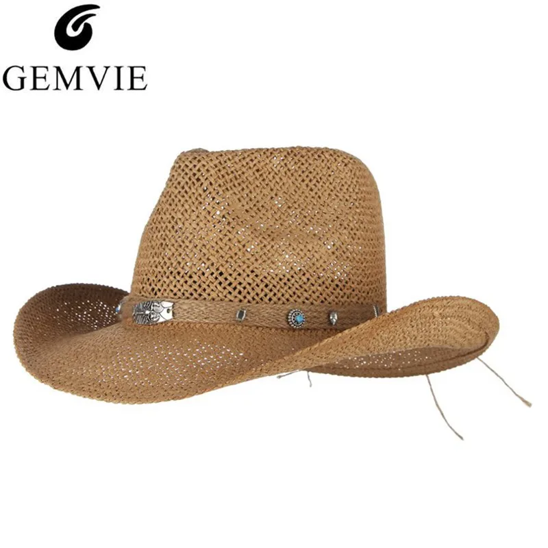GEMVIE Summer Panama Beach Hat Western Cowboys Cap for Men Breathable Straw Hat Women Scorpion Pendant Sun Hat Cowgirl Jazz Cap
GEMVIE Summer Panama Beach Hat Western Cowboys Cap for Men Breathable Straw Hat Women Scorpion Pendant Sun Hat Cowgirl Jazz Cap