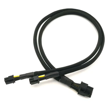 Dual Mini PCI-E 6-Pin to Standard PCI-E 8-Pin Video Card Power Cable for Apple G5/Mac Pro - 50cm
Dual Mini PCI-E 6-Pin to Standard PCI-E 8-Pin Video Card Power Cable for Apple G5/Mac Pro - 50cm
