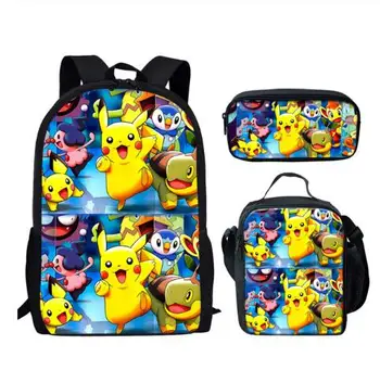 Pokemon Detective Pikachu Schoolbag for Youth Girl Boy Large Capacity Backpack Student Bagpack Children School Bag
Pokemon Detective Pikachu Schoolbag for Youth Girl Boy Large Capacity Backpack Student Bagpack Children School Bag