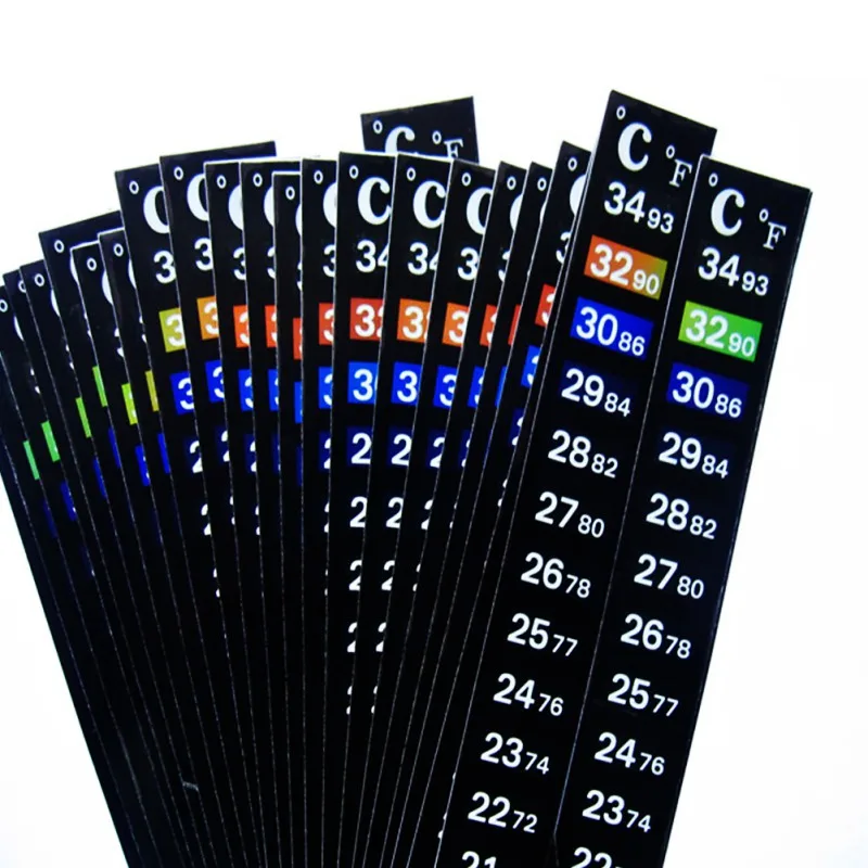Aquarium Thermometer Sticker Easy to Use Accurately Measures Temperature Clear Calibration for Quick Reading W1
Aquarium Thermometer Sticker Easy to Use Accurately Measures Temperature Clear Calibration for Quick Reading W1