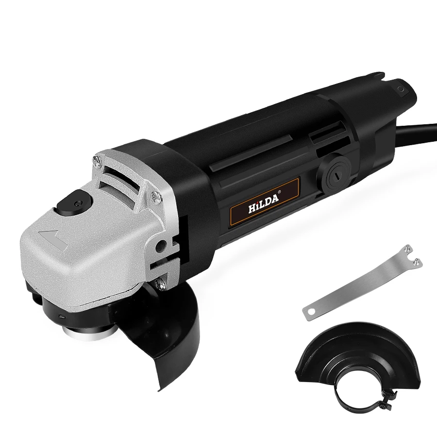 Metal Cutting Tool Electric Angle Grinder Grinding Machine 980W 11000RPM Adjustable Anti-Slip Powerful Protect | Инструменты