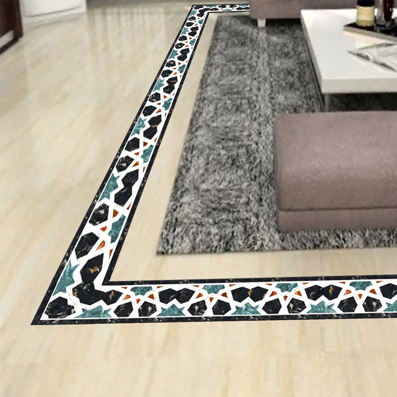 Living Room Corridor Ground Waveguide Line Waist Line PVC Waterproof Self-adhesive Tile Floor Sticker Wall Baseboard Wallpaper
Living Room Corridor Ground Waveguide Line Waist Line PVC Waterproof Self-adhesive Tile Floor Sticker Wall Baseboard Wallpaper