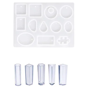 Silicone Jewelry Mold, 17 Different Shapes Silicone Resin Kits Jewelry Casting Mold For Jewelry Craft Making Diy
Silicone Jewelry Mold, 17 Different Shapes Silicone Resin Kits Jewelry Casting Mold For Jewelry Craft Making Diy