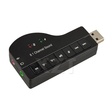Newest Piano Shaped USB 2.0 External 8.1 Channel Stereo Virtual Sound Card Audio Adapter with Multifunction Key for Laptop
Newest Piano Shaped USB 2.0 External 8.1 Channel Stereo Virtual Sound Card Audio Adapter with Multifunction Key for Laptop