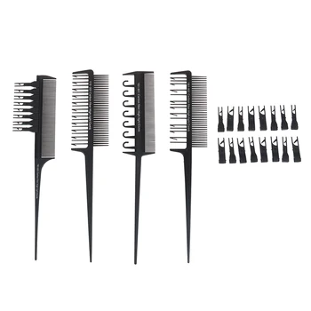 HOT Hair Coloring Styling Comb 2 Side Hair Dyeing Adjustable Sectioning Highlight Comb Weaving Cutting Brush Salon Comb
HOT Hair Coloring Styling Comb 2 Side Hair Dyeing Adjustable Sectioning Highlight Comb Weaving Cutting Brush Salon Comb