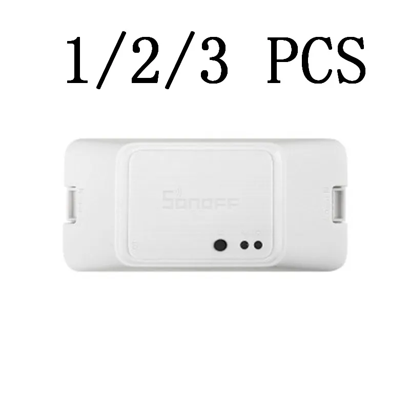 1/2/3 PCS SONOFF BASIC R3 Smart ON/OFF WiFi Switch Support APP/LAN/Voice Remote Control DIY Mode Works With Alexa Google Home
1/2/3 PCS SONOFF BASIC R3 Smart ON/OFF WiFi Switch Support APP/LAN/Voice Remote Control DIY Mode Works With Alexa Google Home