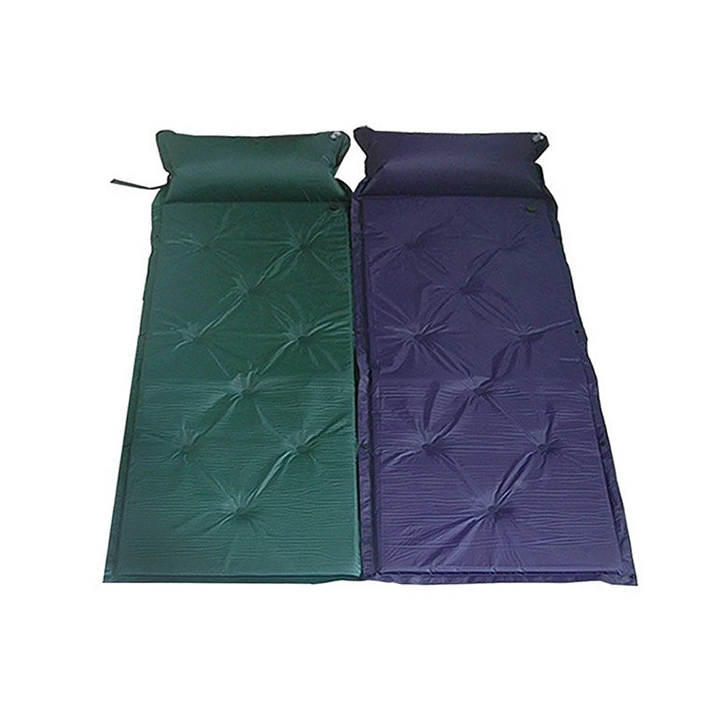 Sleeping Bag Mat Single Inflatable Portable Air Pad with Pillow Self-Inflating Widened Thickened Outdoor Camping Mat
Sleeping Bag Mat Single Inflatable Portable Air Pad with Pillow Self-Inflating Widened Thickened Outdoor Camping Mat