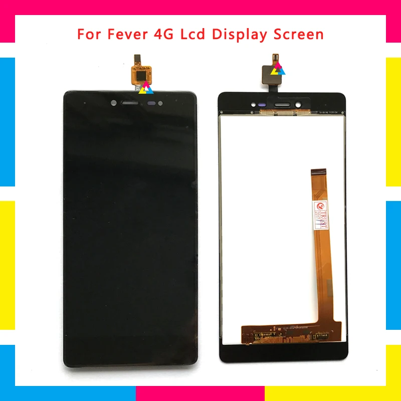 Replacement LCD Display Screen With Touch Screen Digitizer Assembly For Wiko Fever 4G
Replacement LCD Display Screen With Touch Screen Digitizer Assembly For Wiko Fever 4G