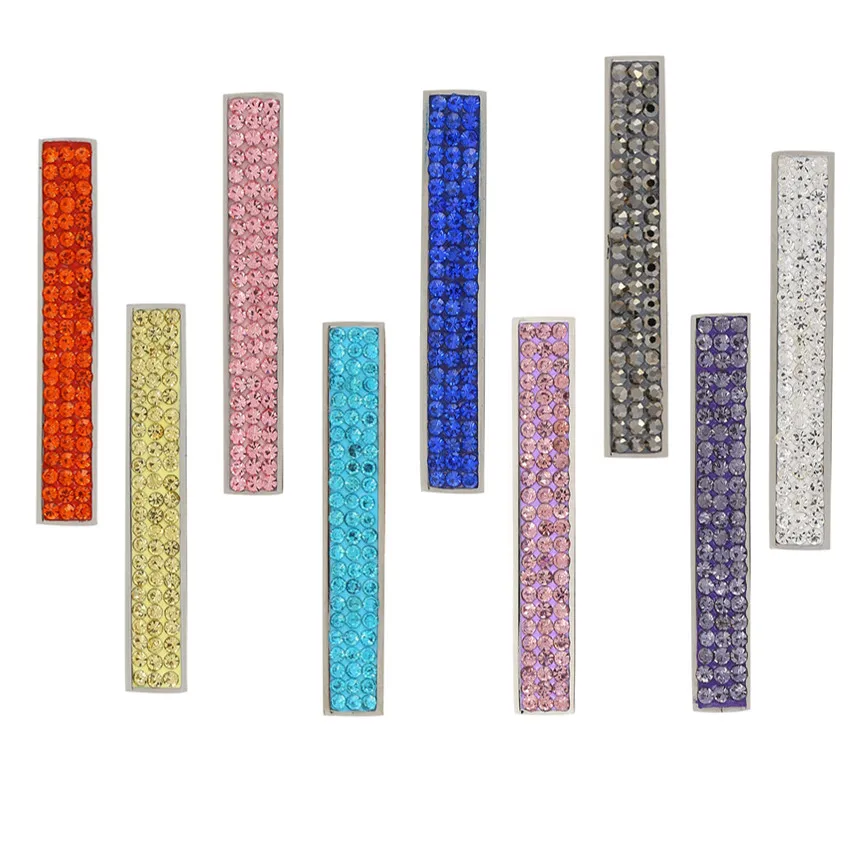 Somsoar Jewelry Pacific Crystal Magentic Interchangeable Bar Fit For Stainless Steel Rectangle Bar Necklace toned
Somsoar Jewelry Pacific Crystal Magentic Interchangeable Bar Fit For Stainless Steel Rectangle Bar Necklace toned