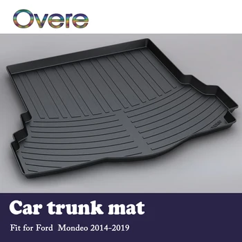 Overe 1Set Car Cargo rear trunk mat For Ford Mondeo 2014 2015 2016 2017 2018 2019 Car styling Waterproof carpet Accessories
Overe 1Set Car Cargo rear trunk mat For Ford Mondeo 2014 2015 2016 2017 2018 2019 Car styling Waterproof carpet Accessories