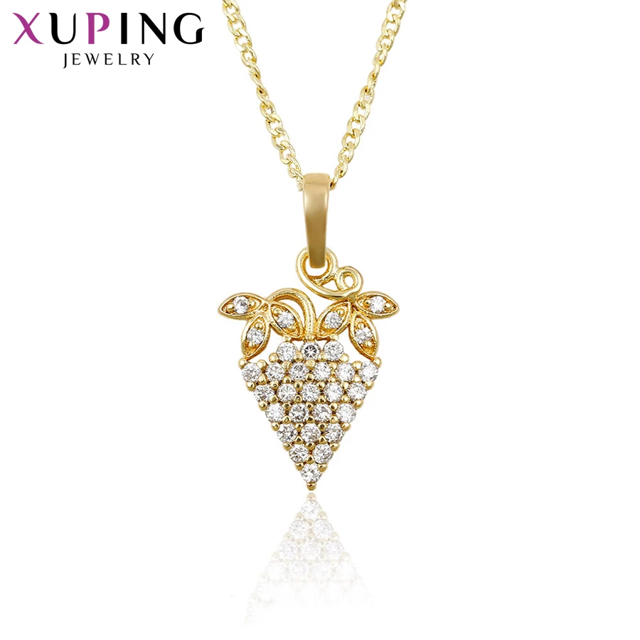 Xuping Little Heart Shape Temperament Pendant Light Yellow Gold Color Plated New arrival Nice Birthday Jewelry Gift S138.8-31082
Xuping Little Heart Shape Temperament Pendant Light Yellow Gold Color Plated New arrival Nice Birthday Jewelry Gift S138.8-31082