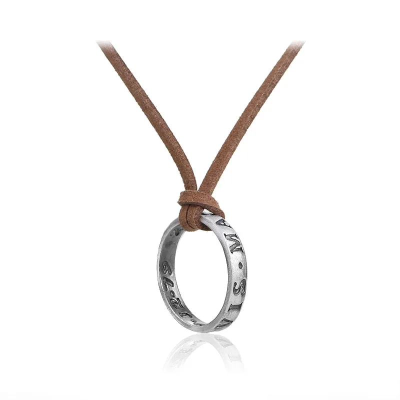 Leather necklace PS4 game Uncharted 4 A Thief's End Nathan Drake necklaces Cord Chain Long Necklace jewelry men Accessories
Leather necklace PS4 game Uncharted 4 A Thief's End Nathan Drake necklaces Cord Chain Long Necklace jewelry men Accessories