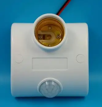 50pcs wholesales E27 Infrared Motion Sensor Automatic Light Lamp Holder Switch Intelligent Light Motion Sensing Switch + Screws
50pcs wholesales E27 Infrared Motion Sensor Automatic Light Lamp Holder Switch Intelligent Light Motion Sensing Switch + Screws