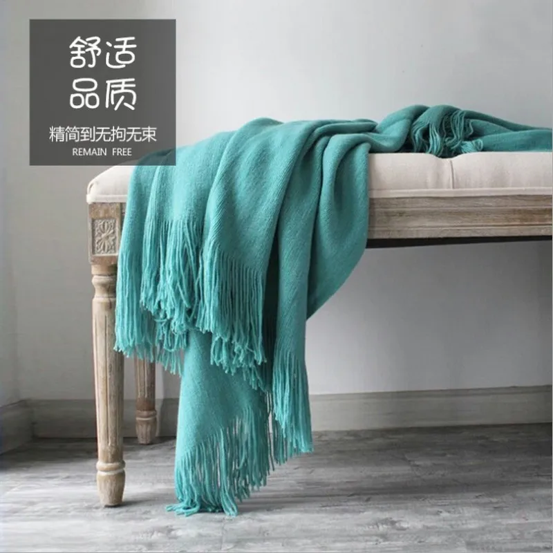 130X200CM Nordic Cashmere Blanket Super Soft Winter Bed Bedding Warm Soft Quilt Cotton Crochet Sofa Cover Blanket Bed Supplies
130X200CM Nordic Cashmere Blanket Super Soft Winter Bed Bedding Warm Soft Quilt Cotton Crochet Sofa Cover Blanket Bed Supplies