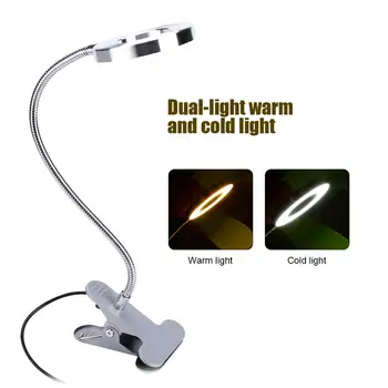 TMISHION LED Desk Nail Art For Lip Eyebrow Tattoo Dual-Light Body Art Permanent Makeup Nail Equipment USB With Clip
TMISHION LED Desk Nail Art For Lip Eyebrow Tattoo Dual-Light Body Art Permanent Makeup Nail Equipment USB With Clip