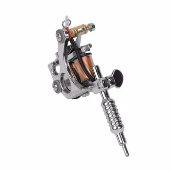 Casting Technology Unisex 8 Warps Coils GS100 Fashion Mini Gun Tattoo Machine Pendant Toy with Chain Golden Silver
Casting Technology Unisex 8 Warps Coils GS100 Fashion Mini Gun Tattoo Machine Pendant Toy with Chain Golden Silver