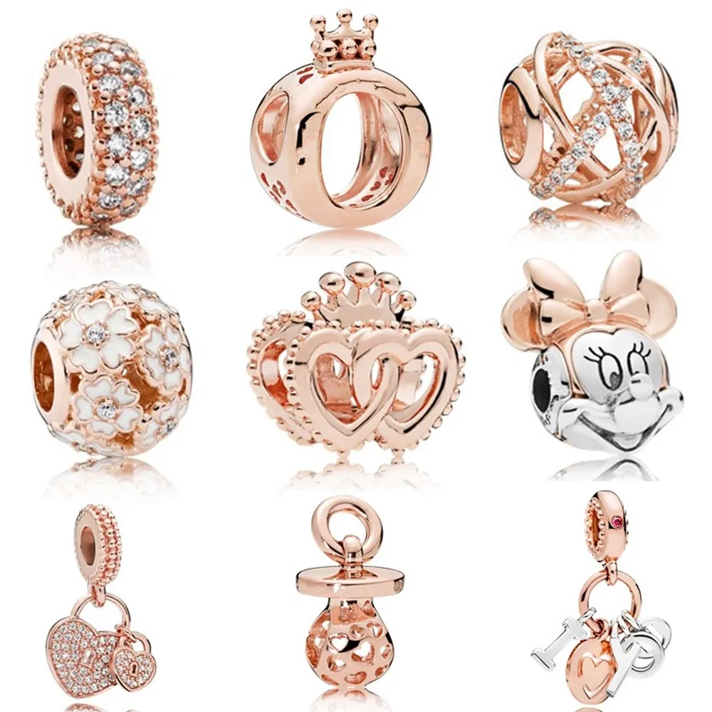 Ranqin Mickey Crown Charm Girl Personality Bead Pendant Necklace DIY Suitable For Pandora Bracelet Moon Europe Jewelry Original
Ranqin Mickey Crown Charm Girl Personality Bead Pendant Necklace DIY Suitable For Pandora Bracelet Moon Europe Jewelry Original