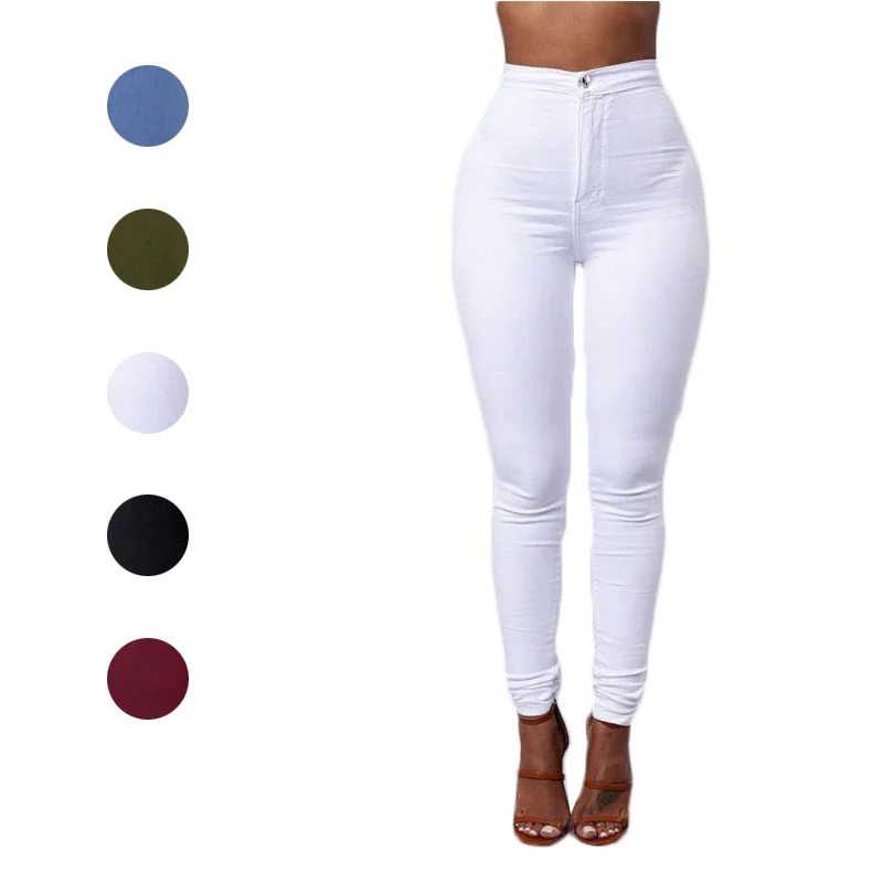 Newly Sexy Women Elastic Denim Jean Pants Skinny Pencil High Waiste Candy Color Jeans Trousers VK-ING
Newly Sexy Women Elastic Denim Jean Pants Skinny Pencil High Waiste Candy Color Jeans Trousers VK-ING