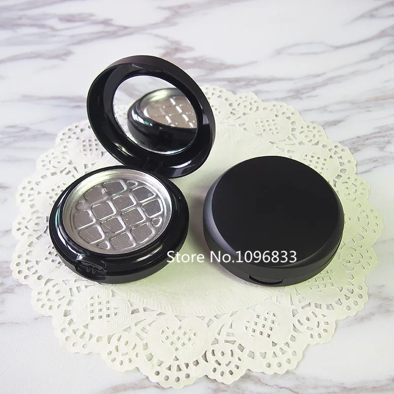 10PCS 3 Layers Powder Compact Black Cosmetics Blush Powder Case With Mirror Aluminum Palette Pans Powder Packing Case
10PCS 3 Layers Powder Compact Black Cosmetics Blush Powder Case With Mirror Aluminum Palette Pans Powder Packing Case