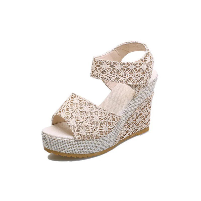 2017 summer new women's wedge sandals Sexy bud silk sandals thick crust fish head sandals COOL women office casual shoes XM3376 
2017 summer new women's wedge sandals Sexy bud silk sandals thick crust fish head sandals COOL women office casual shoes XM3376