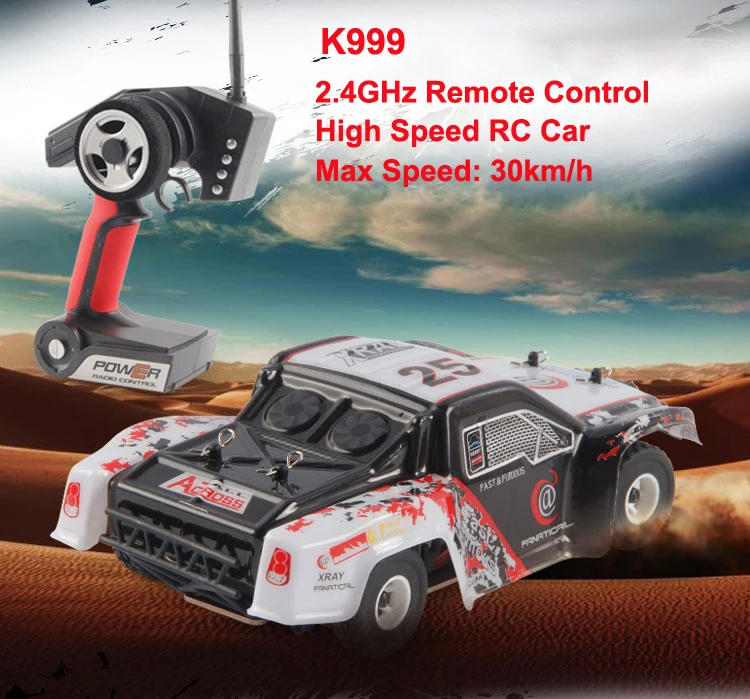 High-speed 4CH 4WD 2.4GHz Brushed RC Car K999 Drift Remote Control Toys rc racing car remote control car toy child gift VS A979
High-speed 4CH 4WD 2.4GHz Brushed RC Car K999 Drift Remote Control Toys rc racing car remote control car toy child gift VS A979