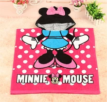 Disney cartoon Minnie Mouse cotton towel Cloak child kids boy girl hooded can wear beach towel blanket mat Handkerchief towel
Disney cartoon Minnie Mouse cotton towel Cloak child kids boy girl hooded can wear beach towel blanket mat Handkerchief towel