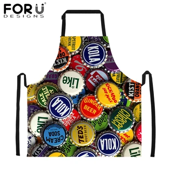 FORUDESIGNS 3D Button Beer Cap Print Kitchen Apron or Woman Men Funny Chef Cooking Cleaning Aprons Adults BBQ Party Work Apron
FORUDESIGNS 3D Button Beer Cap Print Kitchen Apron or Woman Men Funny Chef Cooking Cleaning Aprons Adults BBQ Party Work Apron